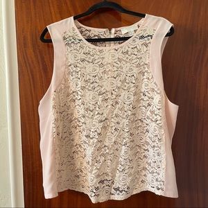 Forever 21+ lace tank top